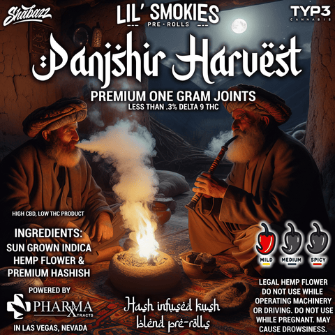 The Panjshir Harvest Smokies "Available 4/20" pharma Xtracts 